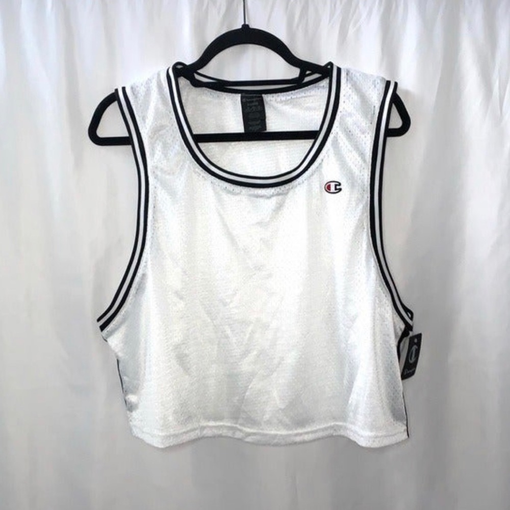 Champion Reversible Mesh Cropped Tank Size Extra Large